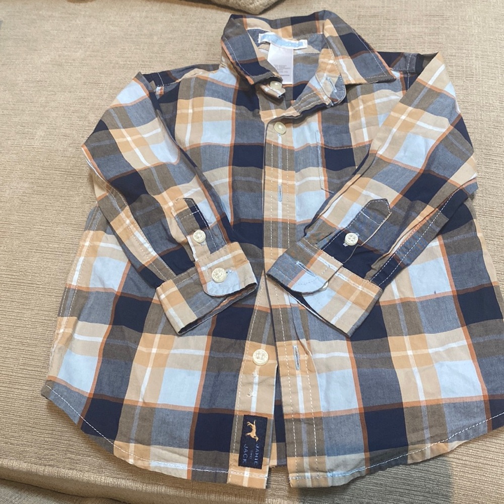 Janie and Jack size 12 to 18 months shirt